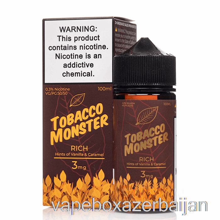 E-Juice Vape Rich - Tobacco Monster - 100mL 0mg